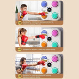 Bluetooth Music Display Boxing Target Toy For Children - Digital & Smart - Pink