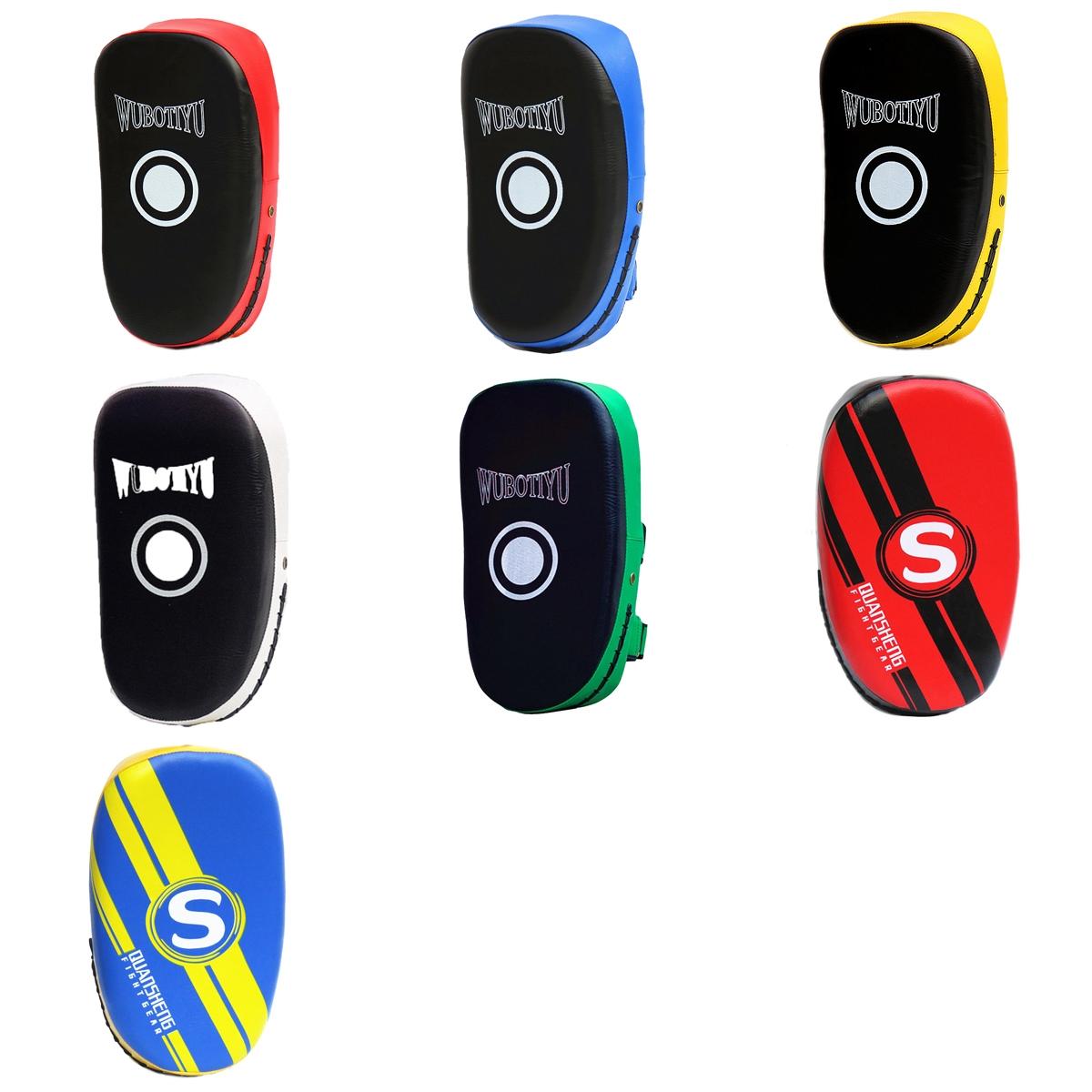 Thickened Professional Taekwondo Foot Target For Boxing And Sanda Training - Wb Yellow Edge