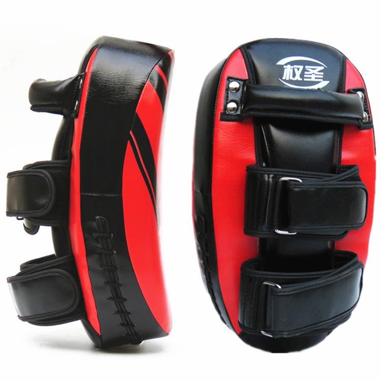 Thickened Professional Taekwondo Foot Target For Boxing And Sanda Training - Wb White Edge