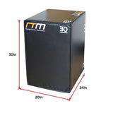 3 IN 1 Foam Plyo Games Plyometric Jump Box