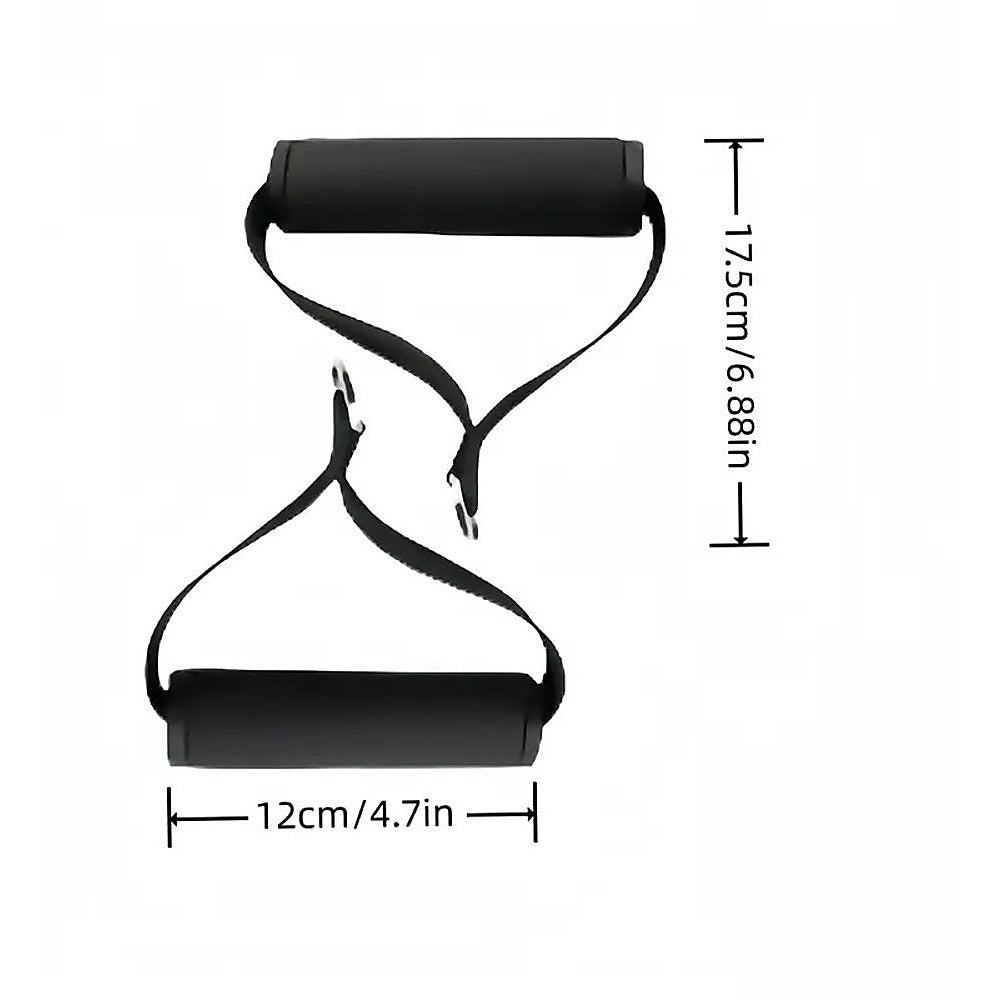 2 x Universal Foam Handle Exercise Machine Attachments