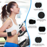 Pink Adjustable Silicone Wrist & Ankle Weights - 2lb Pair (900g) | Comfortable Fitness Resistance Bands for Workout, Running, Training