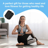 Pink Adjustable Silicone Wrist & Ankle Weights - 2lb Pair (900g) | Comfortable Fitness Resistance Bands for Workout, Running, Training